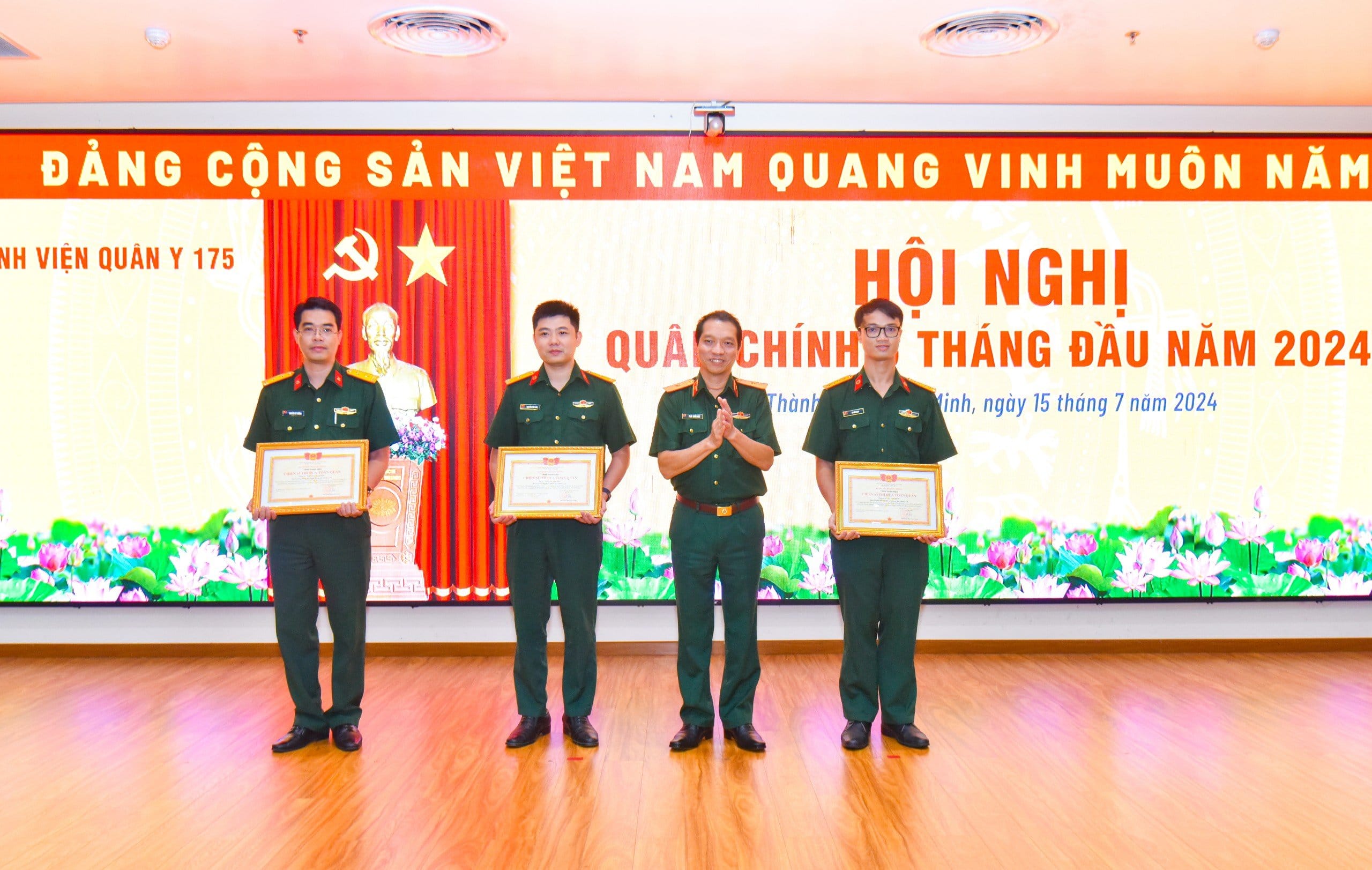 Bệnh viện Quân y 175 tổ chức Hội nghị quân chính 6 tháng đầu năm 2024