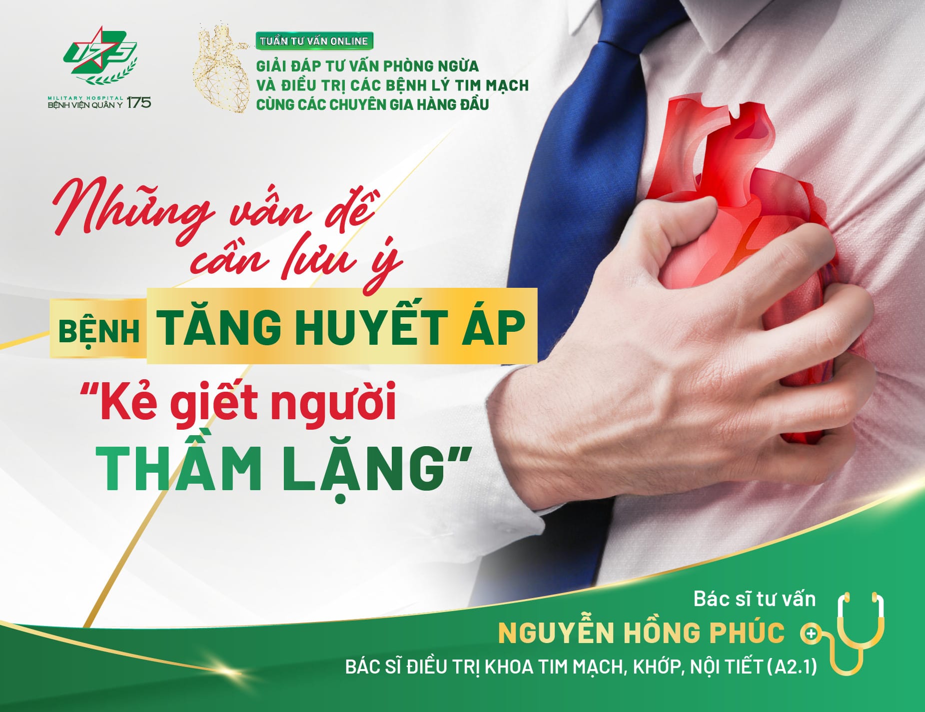 Tăng huyết áp – “Kẻ giết người thầm lặng”