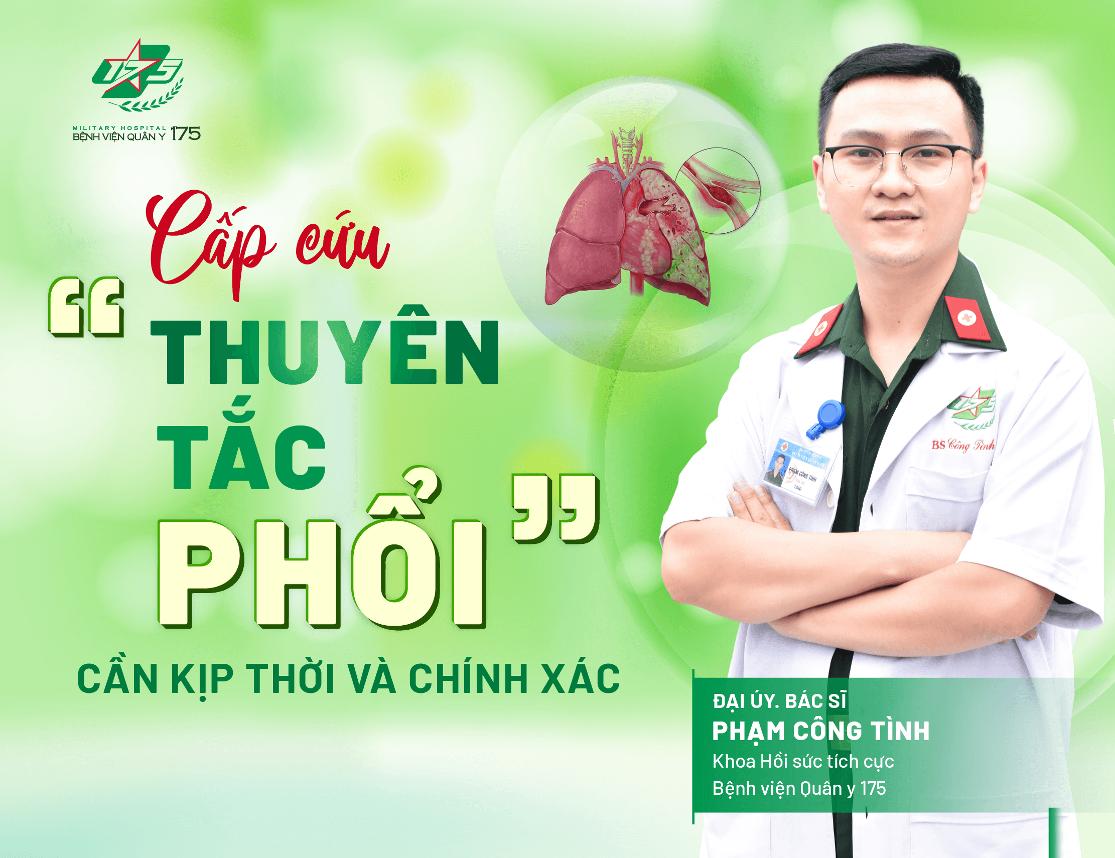 Cấp cứu “thuyên tắc phổi”: Cần kịp thời và chính xác