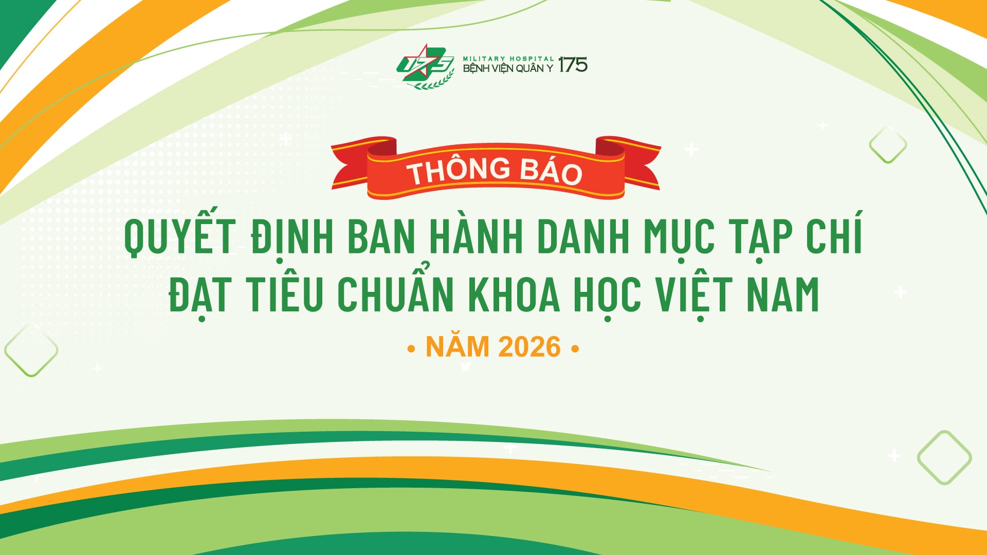 Thông báo Quyết định ban hành Danh mục tạp chí đạt tiêu chuẩn khoa học Việt Nam năm 2026

