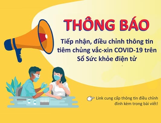 TP HCM: Tiếp nhận, điều chỉnh thông tin tiêm chủng vắc-xin Covid-19