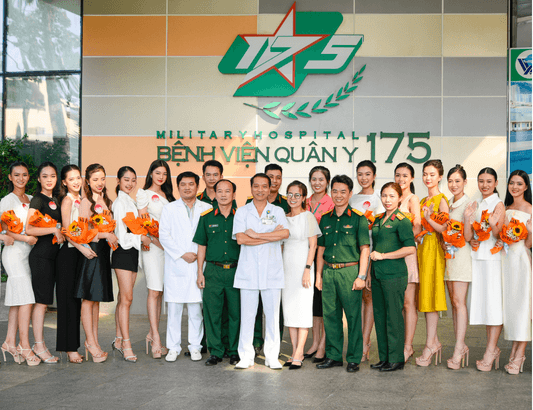 Bệnh viện Quân y 175 đồng hành hỗ trợ y tế cùng cuộc thi Hoa hậu Việt Nam 2022
