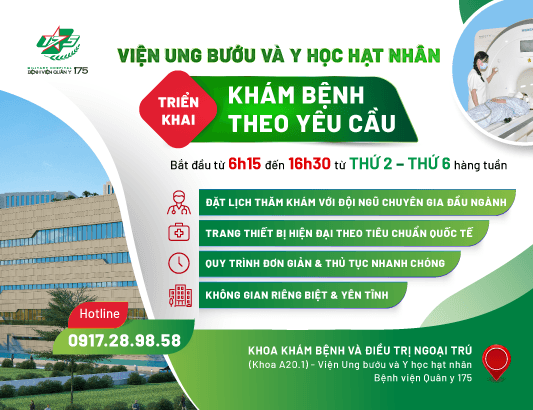 Viện Ung bướu và Y học hạt nhân triển khai khám bệnh theo yêu cầu