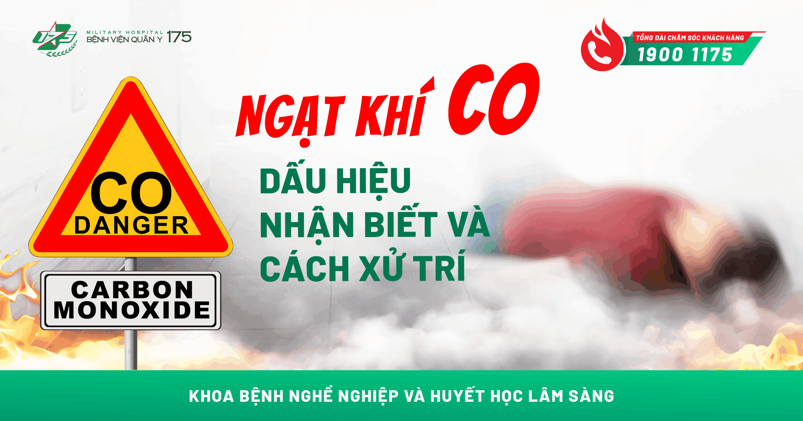 NGẠT KHÍ CO: DẤU HIỆU NHẬN BIẾT VÀ CÁCH XỬ TRÍ