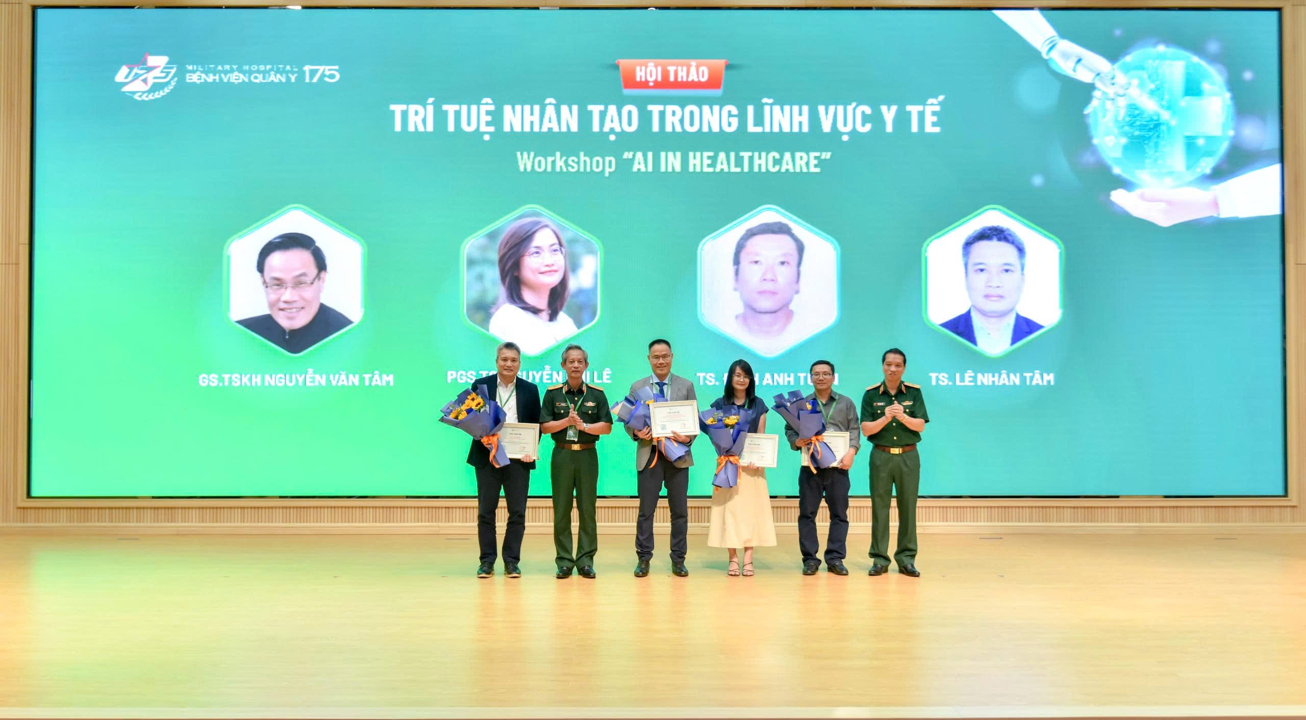 HỘI THẢO “TRÍ TUỆ NHÂN TẠO TRONG LĨNH VỰC Y TẾ”  TẠI BỆNH VIỆN QUÂN Y 175: TỪ TẦM NHÌN ĐẾN HÀNH ĐỘNG