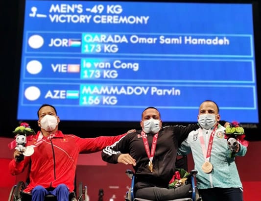 Chúc mừng VĐV Lê Văn Công xuất sắc giành Huy chương Bạc Paralympic 2020