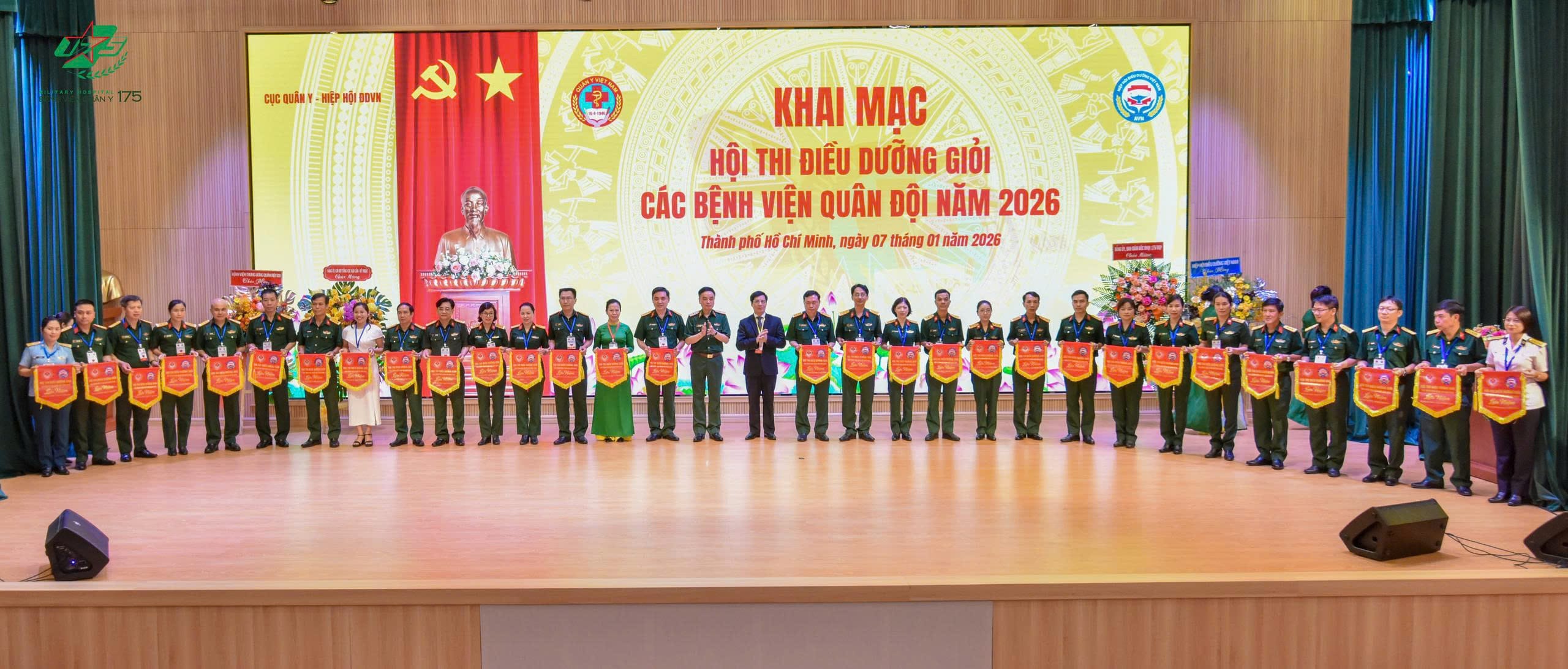 KHAI MẠC HỘI THI ĐIỀU DƯỠNG GIỎI CÁC BỆNH VIỆN QUÂN ĐỘI NĂM 2026