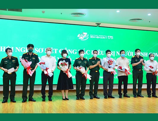 Bệnh viện Quân y 175 thu dung, điều trị hơn 2.600 bệnh nhân Covid-19