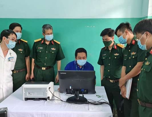 Công tác chuẩn bị tổ chức tiêm vắc xin Covid–19 tại Bệnh viện Quân y 175