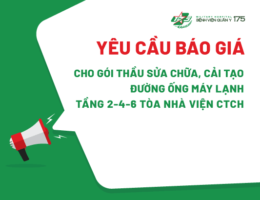 Yêu cầu báo giá cho gói thầu sửa chữa, cải tạo đường ống nước máy lạnh tầng 2-4-6 Tòa nhà Viện CTCH