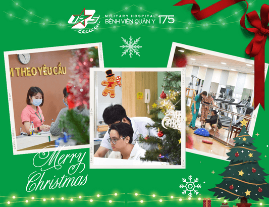 Không khí Giáng sinh an lành và ấm áp tại Bệnh viện Quân y 175