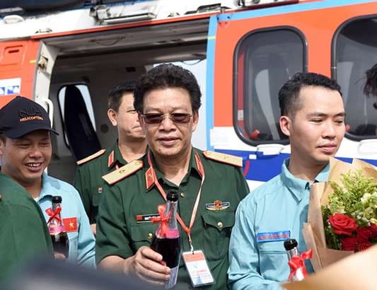 Sân bay cấp cứu bằng trực thăng đầu tiên của Việt Nam đi vào hoạt động