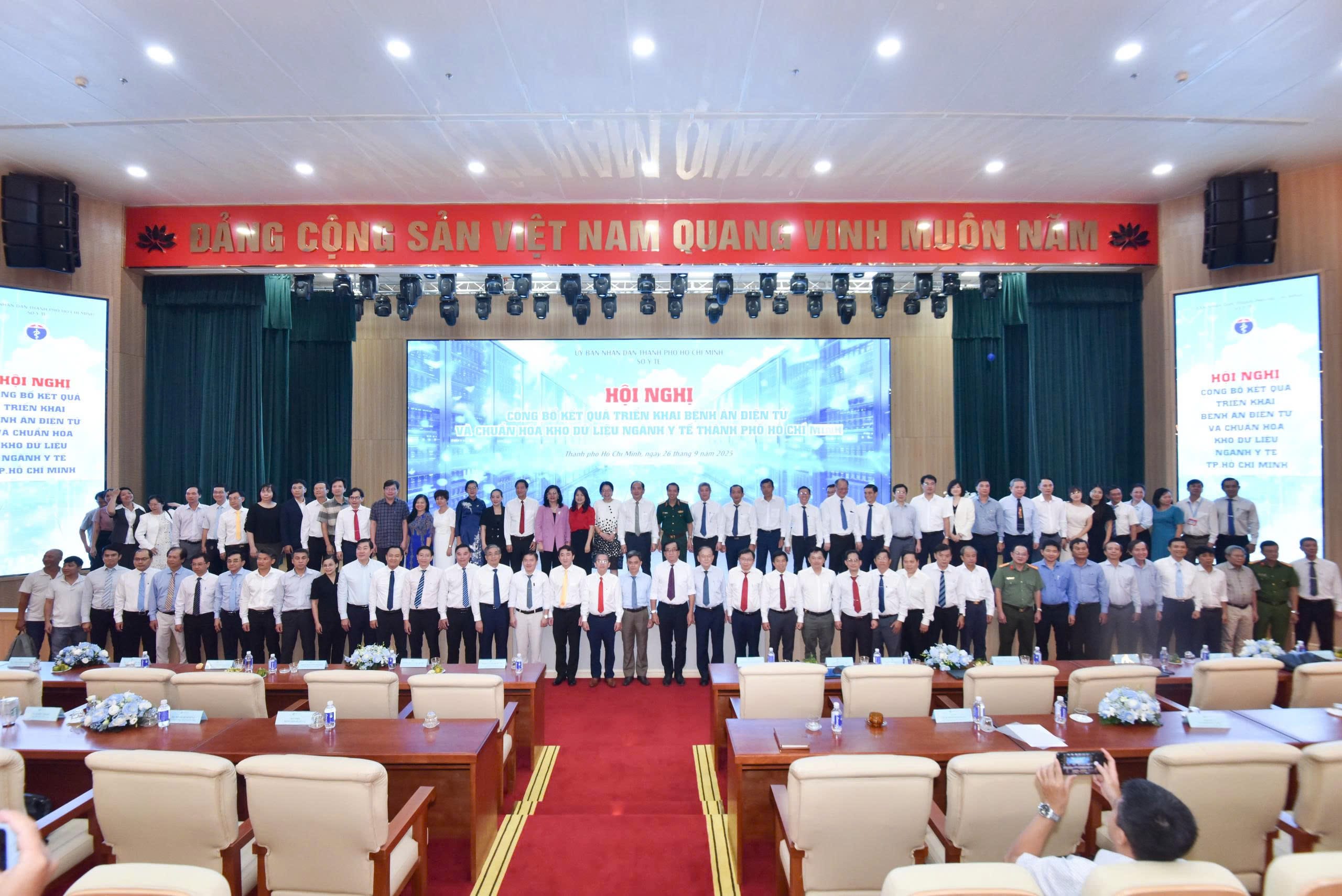 Công bố kết quả triển khai bệnh án điện tử tại các bệnh viện trên địa bàn TP. Hồ Chí Minh