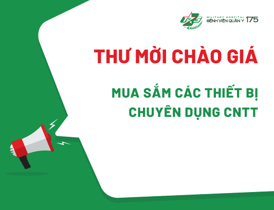 Thư mời chào giá mua sắm các thiết bị chuyên dụng CNTT