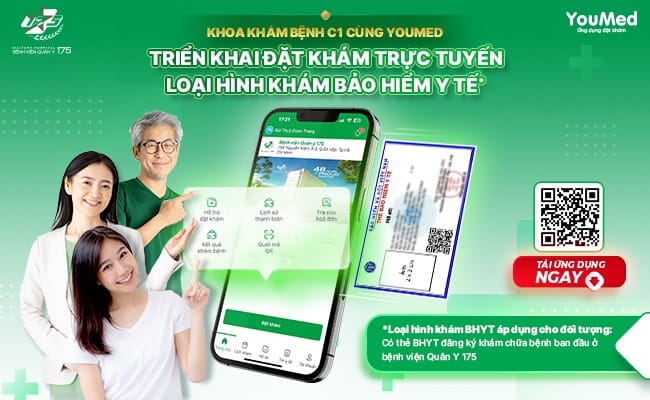 Khoa Khám bệnh C1 tiếp tục cùng Youmed triển khai đặt khám trực tuyến loại hình Bảo hiểm y tế