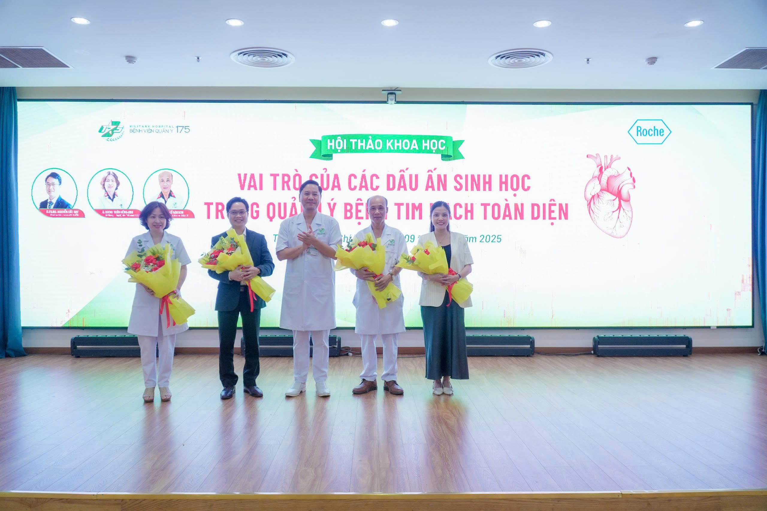 Bệnh viện Quân y 175 tổ chức Hội thảo Vai trò của các dấu ấn sinh học trong quản lý bệnh tim mạch toàn diện