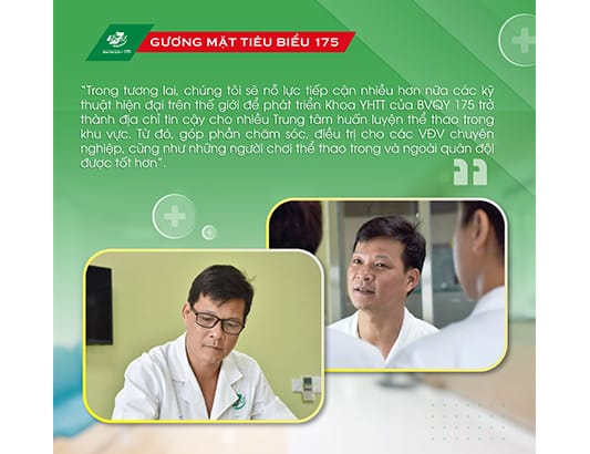 Thượng tá, bác sĩ Chuyên khoa II Đỗ Hữu Lương “Vươn tầm trở thành trung tâm y học thể thao hiện đại, uy tín cao”