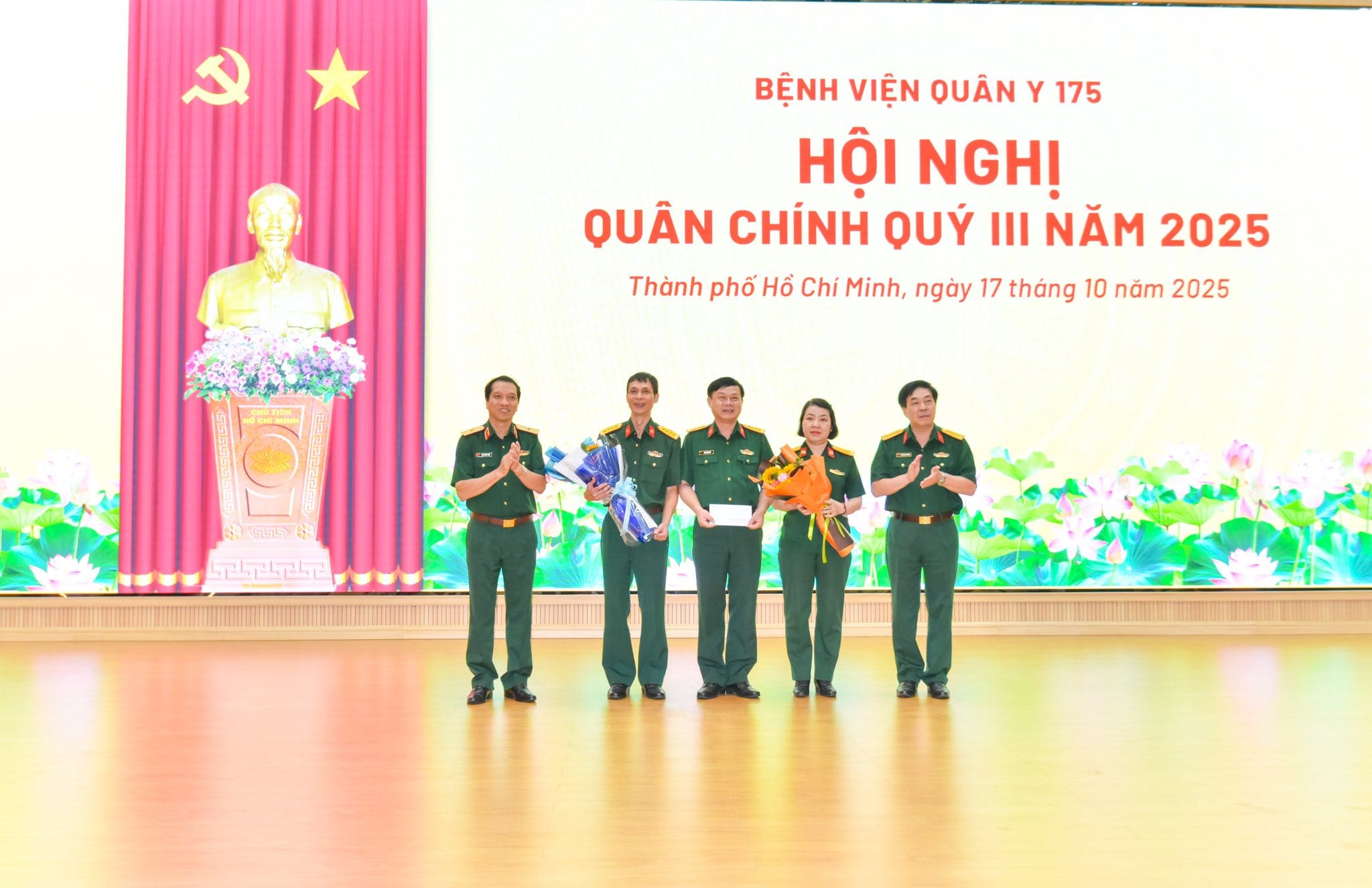 BỆNH VIỆN QUÂN Y 175 TỔ CHỨC HỘI NGHỊ QUÂN CHÍNH QUÝ III NĂM 2025
