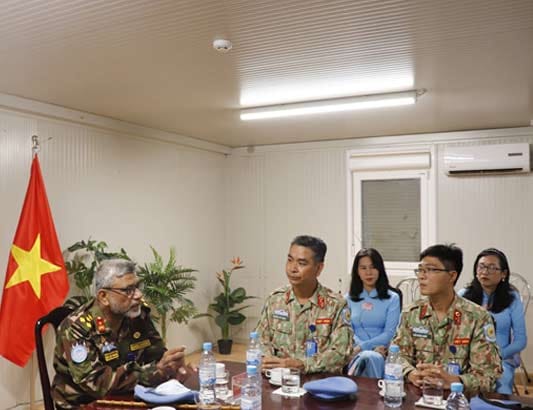 Chuyến thăm làm việc của Phân khu Unity 2305