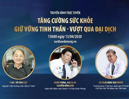 Tăng cường sức khỏe - Giữ vững tinh thần - Vượt qua đại dịch