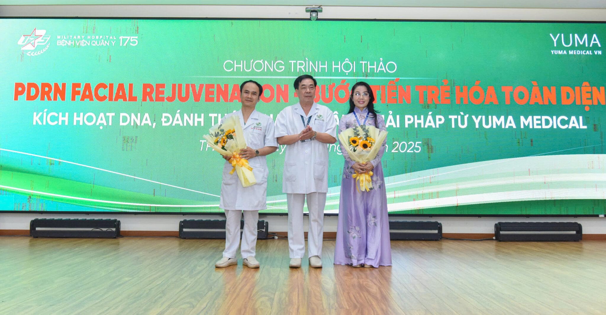 Bệnh viện Quân y 175 phối hợp tổ chức Hội thảo chuyên môn “PDRN Facial Rejuvenation – Bước tiến trong trẻ hóa toàn diện”