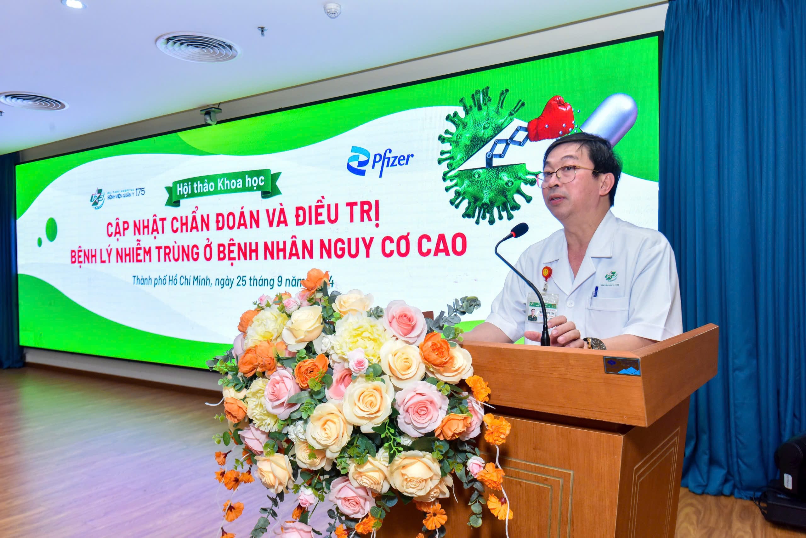 Hội thảo khoa học “Cập nhật chẩn đoán và điều trị bệnh lý nhiễm trùng ở bệnh nhân nguy cơ cao”