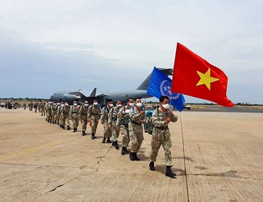 Bệnh viện Dã chiến cấp 2 số 3 của Việt Nam đã tới Nam Sudan