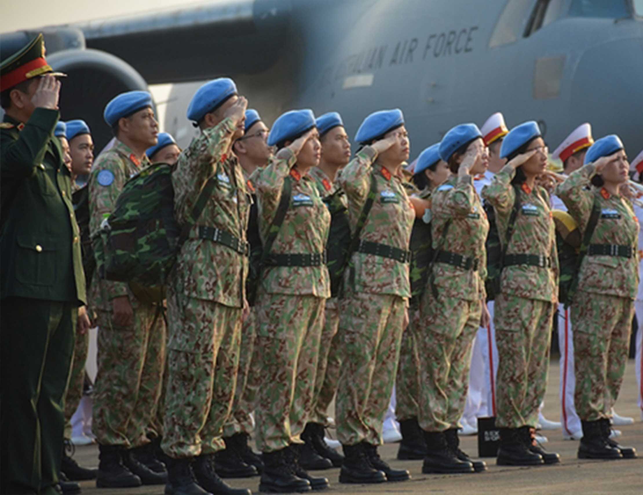 Bệnh viện Dã chiến 2.2 lên đường làm nhiệm vụ Gìn giữ hòa bình tại Nam Xu-Đăng