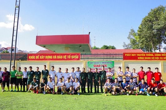 Bệnh viện Quân y 175: Tổ chức Giao lưu Bóng đá Chào mừng tháng Thanh niên