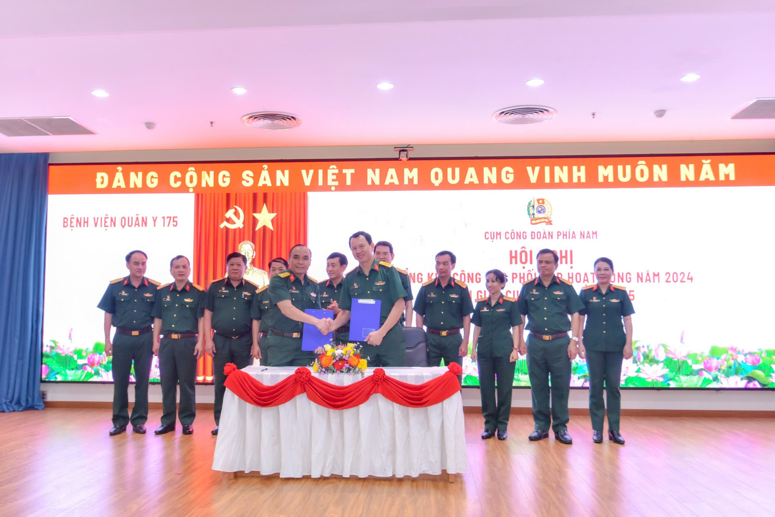 Hội nghị tổng kết công tác phối hợp hoạt động năm 2024 và bàn giao cụm trưởng Cụm công đoàn phía Nam năm 2025