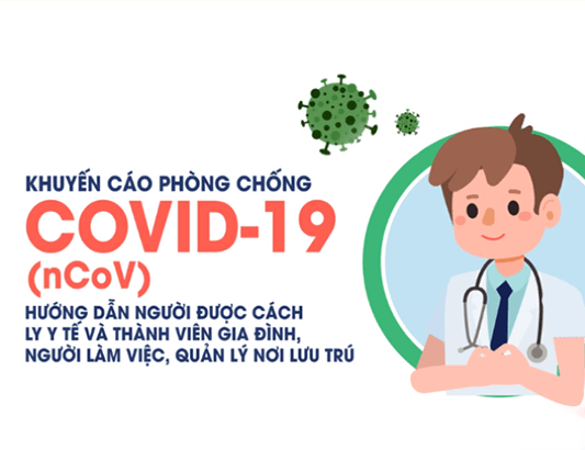 Hướng dẫn cách ly tại gia đình