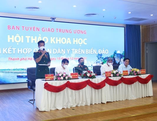 “30 năm kết hợp quân dân y trên biển, đảo”: Phát huy hiệu quả trong thực tiễn chăm sóc sức khỏe cán bộ, chiến sĩ và nhân dân trên các vùng biển đảo