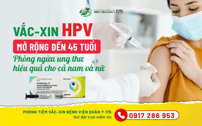 Vắc-xin HPV mở rộng đến 45 tuổi: Phòng ngừa ung thư hiệu quả cho cả nam và nữ