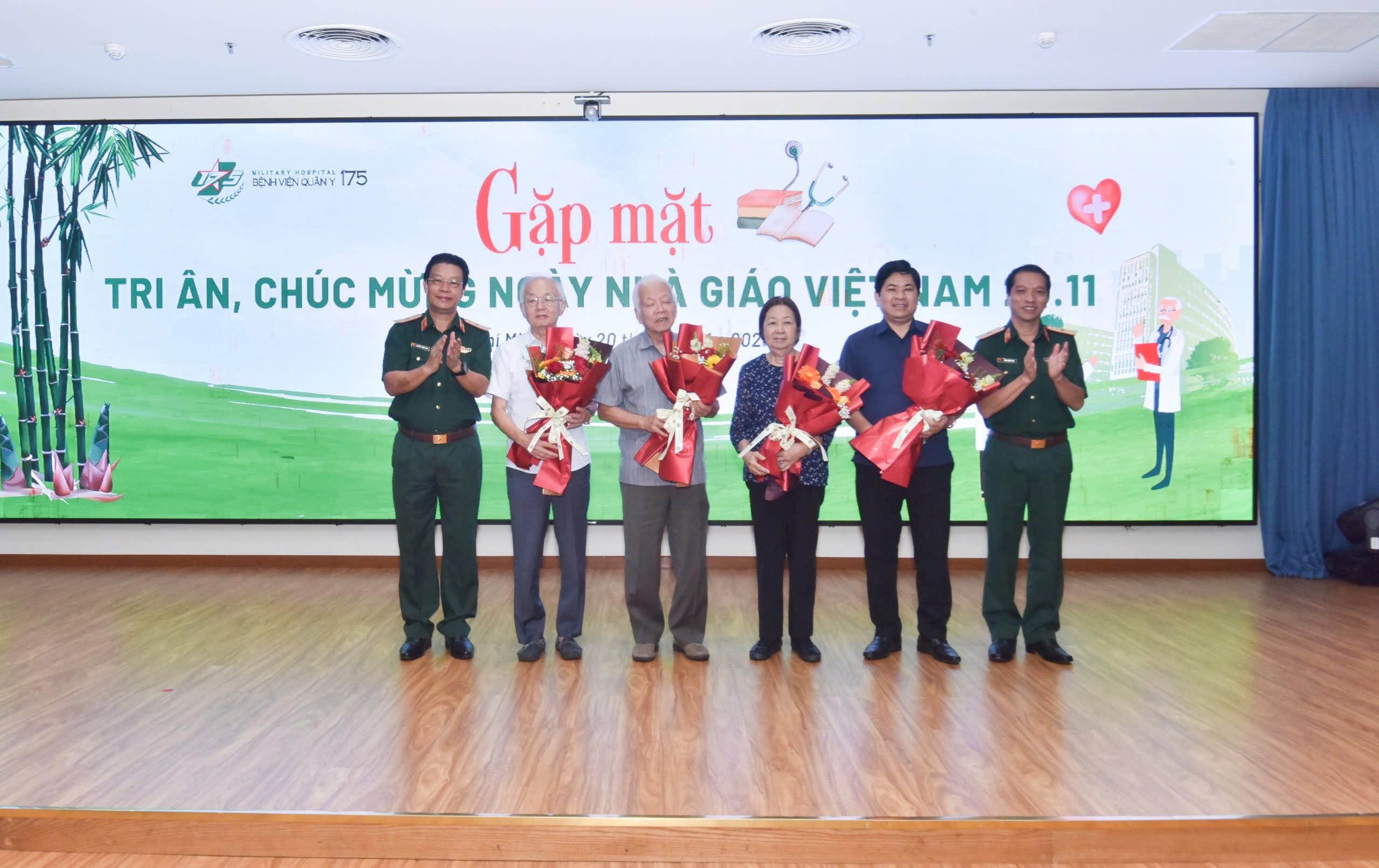 Bệnh viện Quân y 175 long trọng tổ chức kỷ niệm 42 năm Ngày Nhà giáo Việt Nam (20/11/1982 – 20/11/2024)