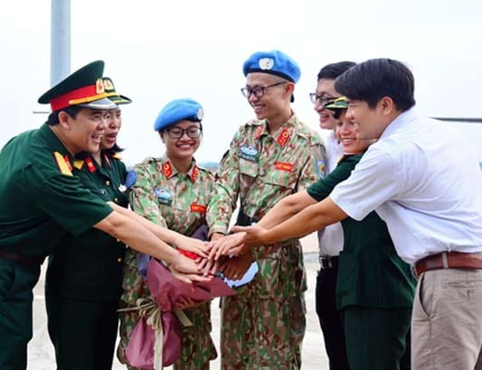 Bệnh viện Dã chiến cấp 2 số 3 lên đường thực hiện nhiệm vụ quốc tế đợt 2