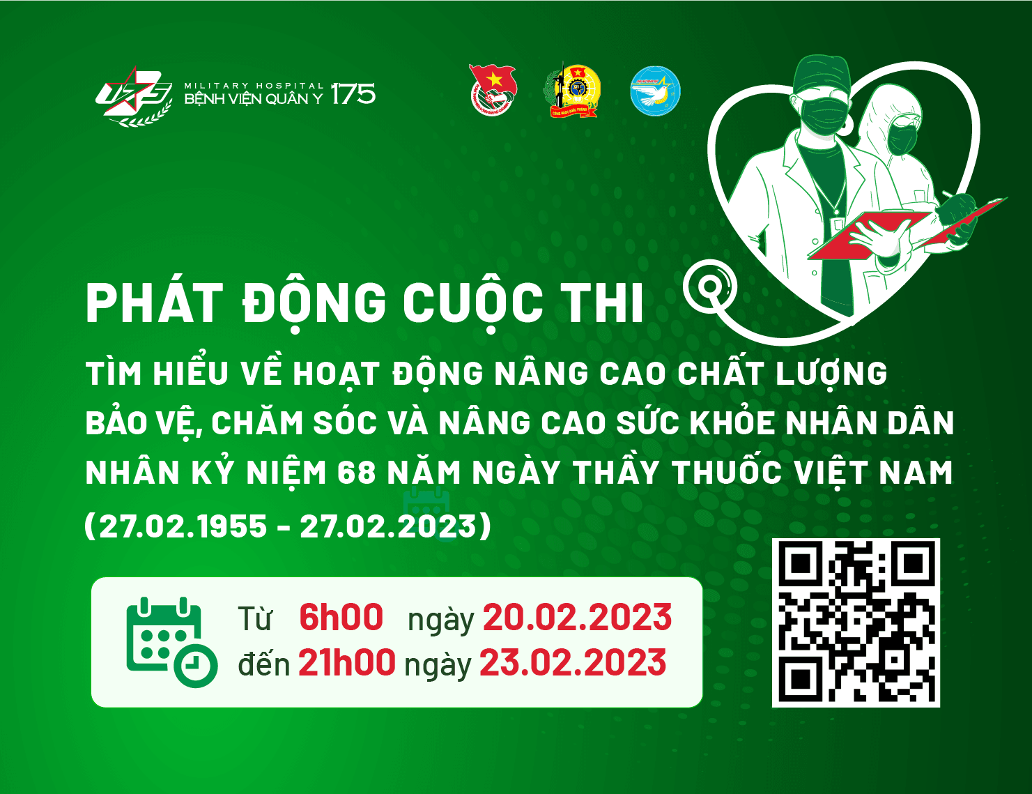 Phát động cuộc thi tìm hiểu về hoạt động nâng cao chất lượng bảo vệ,  chăm sóc và nâng cao sức khỏe nhân dân nhân kỷ niệm 68 năm Ngày Thầy thuốc Việt Nam