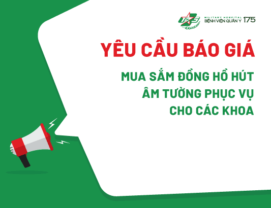 Yêu cầu báo giá cho gói thầu Mua sắm vật tư đảm bảo công tác sửa chữa máy lạnh – Khoa Trang bị
