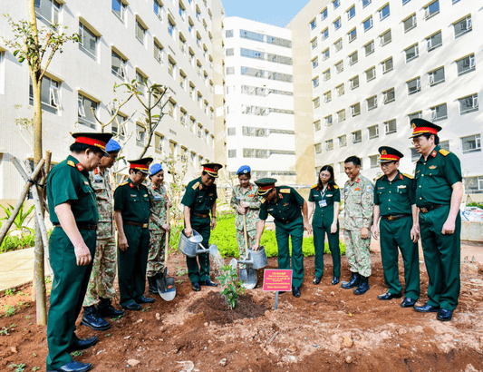 Bệnh viện Quân y 175 phát động Tết trồng cây nhân dịp Xuân Quý Mão 2023