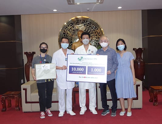 Bệnh viện Quân y 175 chung tay cùng Đức ứng phó COVID-19