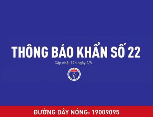Thông báo khẩn số 22