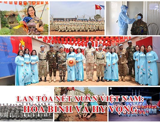 Lan tỏa nét xuân Việt Nam: Hòa bình và hy vọng
