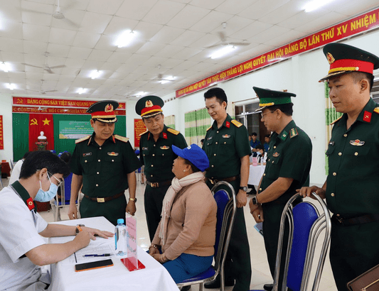 Ấm áp tình quân dân tại vùng biên giới Tây Ninh