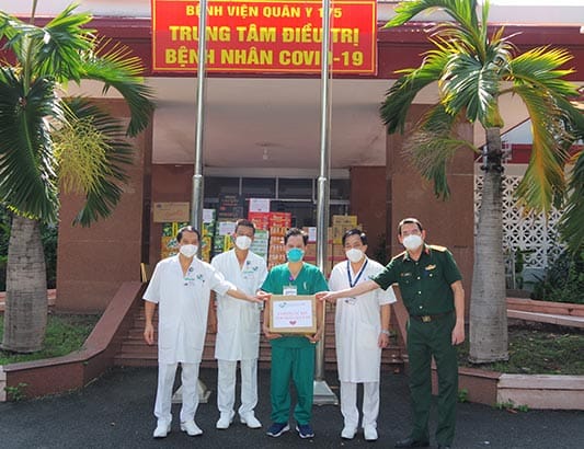 Trung tâm điều trị bệnh nhân Covid – 19/Bệnh viện Quân y 175 – “thành trì chống dịch” tại Thành phố Hồ Chí Minh