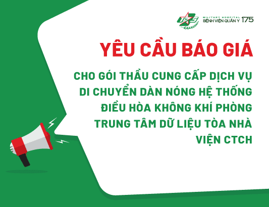 Yêu cầu báo giá cho gói thầu cung cấp dịch vụ di chuyển dàn nóng hệ thống điều hòa không khí phòng Trung tâm dữ liệu tòa nhà Viện CTCH